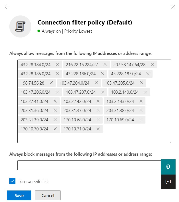 Safelisting IP Addresses With Microsoft 365 – SMTP2GO Support