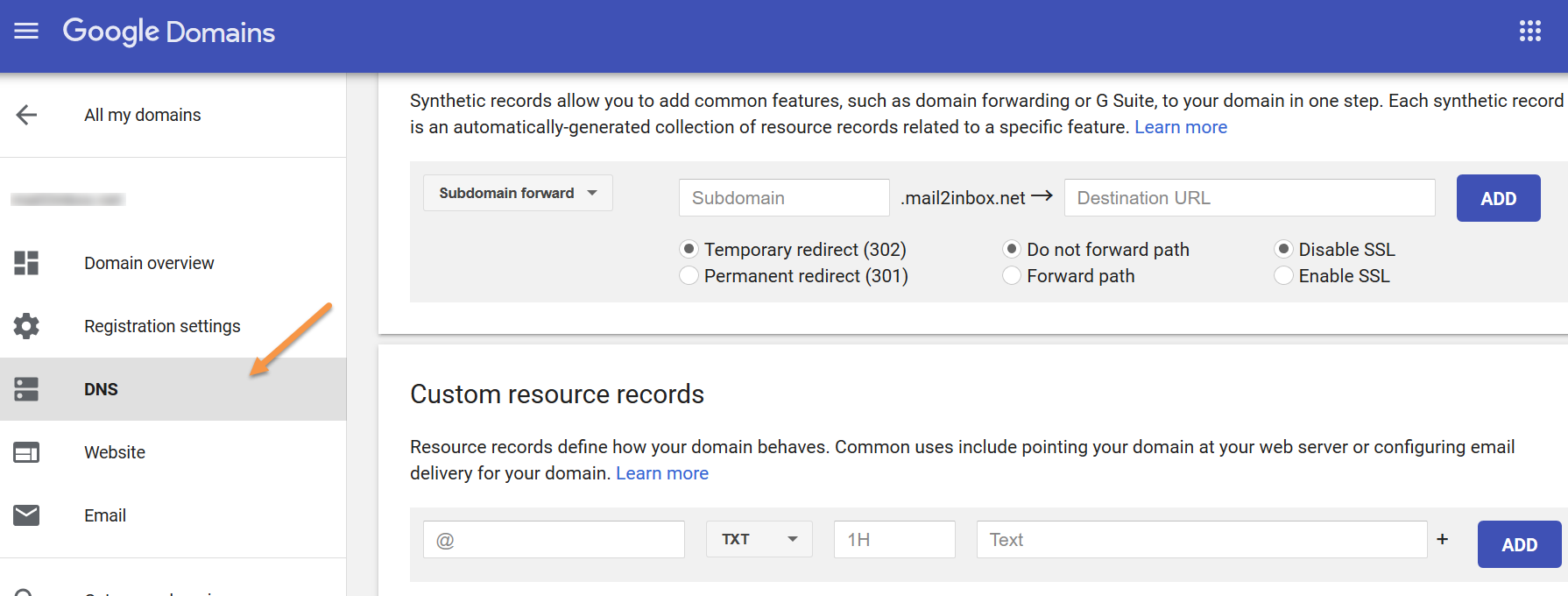 Dns google